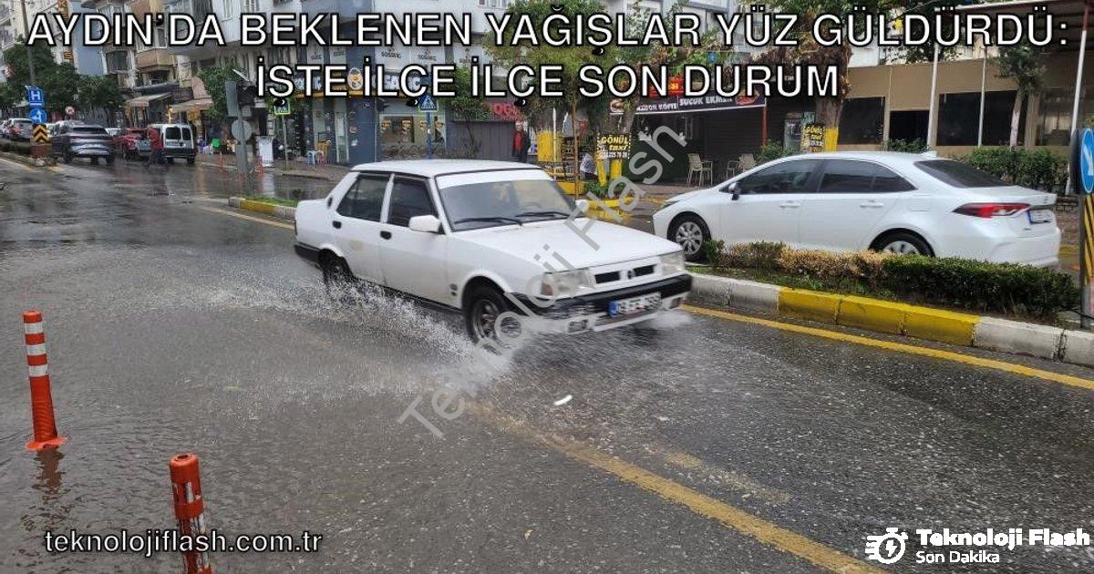 "Aydın’da Beklenen Yağışlar Yüz Güldürdü: İşte İlçe İlçe Son Durum" başlıklı haber için fotorealisti