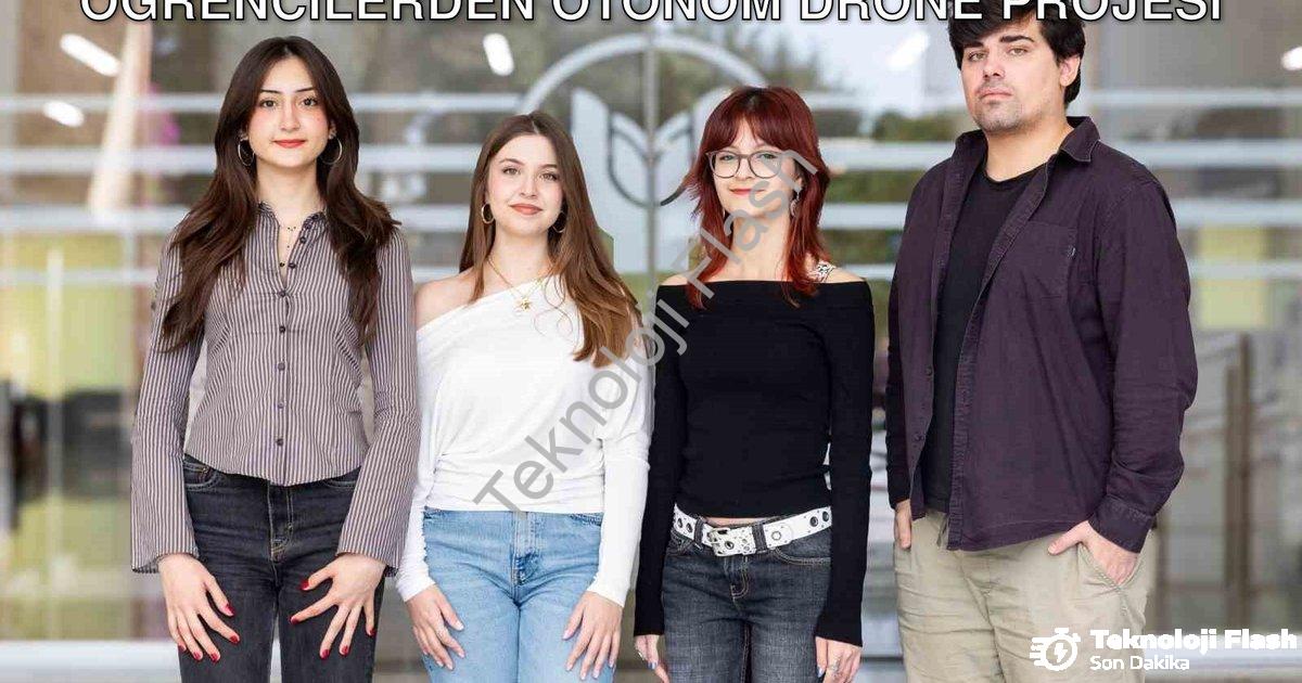 "Depremde Hayat Kurtaran Teknoloji: Öğrencilerden Otonom Drone Projesi" başlıklı haber için fotoreal