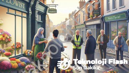 Aydın’da Faciadan Dönüldü: Komşuların Dikkati Çiçekçiyi Kurtardı