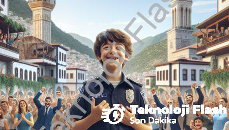 Muğla Emniyeti Gönülleri Fethetti: Hamza’nın Polislik Hayali Gerçek Oldu