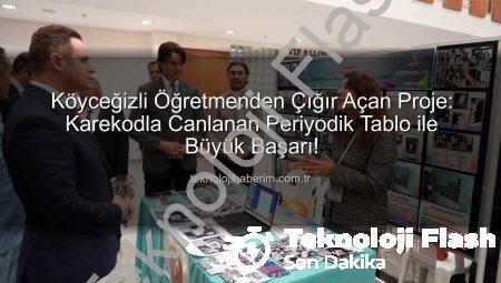 Köyceğiz’de Teknolojiyle Buluşan Eğitim: Fen Öğretmeni Arzu Oktaroğlu İlhan’dan Yenilikçi Proje Ödülü