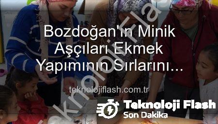 Bozdoğan’ın Minik Aşçıları Ekmek Yapımının Sırlarını Keşfetti: Yerli Malı Haftası Etkinlikleri Tam Not Aldı
