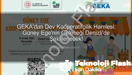 GEKA’dan Dev Kooperatifçilik Hamlesi: Güney Ege’nin Geleceği Denizli’de Şekillenecek!