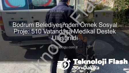 Bodrum Belediyesi’nden Bir Yılda 510 Vatandaşa Medikal Malzeme Desteği: Sosyal Belediyeciliğin Örneği