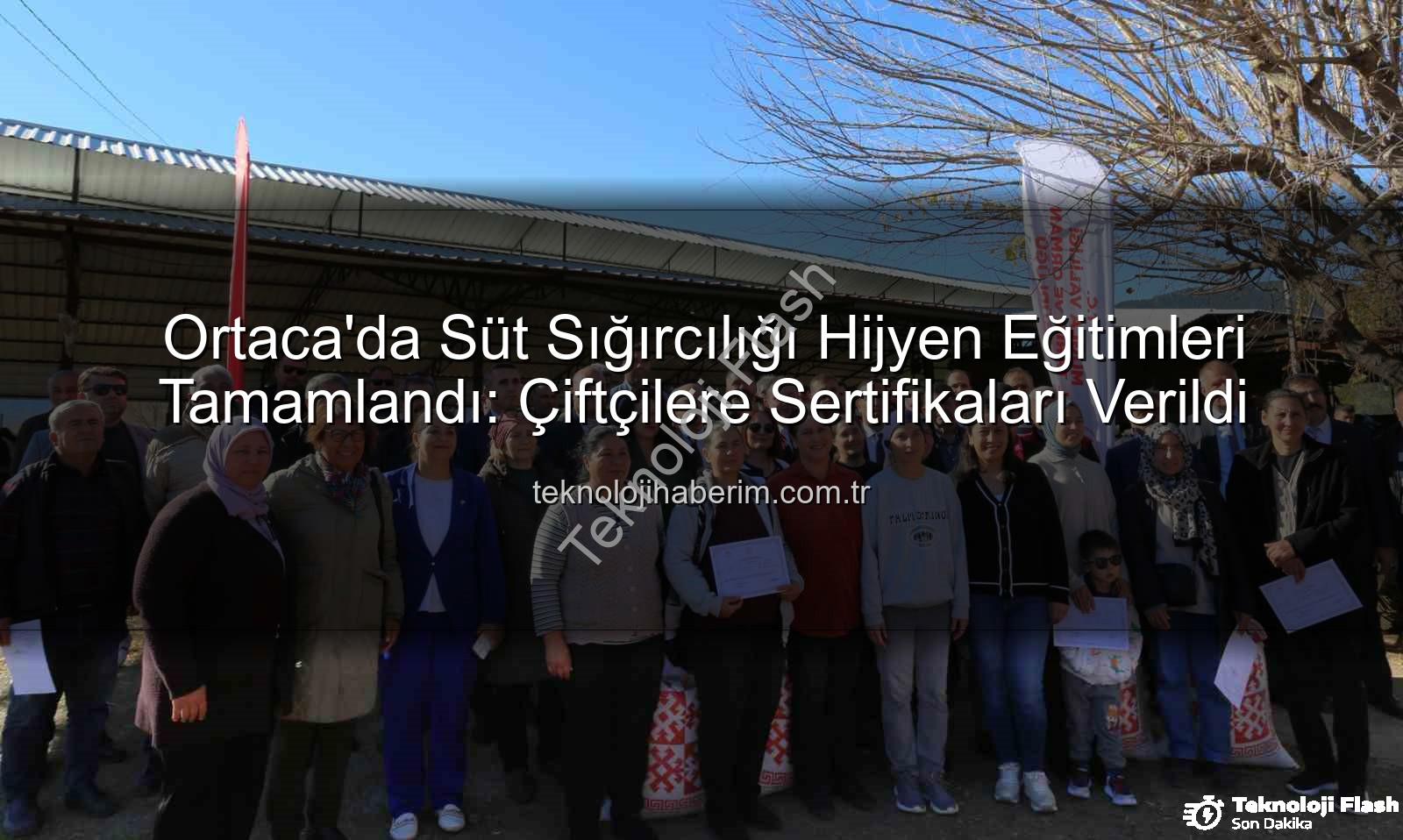 süt sığırcılığı hijyen - Muğla'da Süt Sığırcılığı Hijyen Eğitimleri Tamamlandı: Üreticilere Sertifikaları Verildi