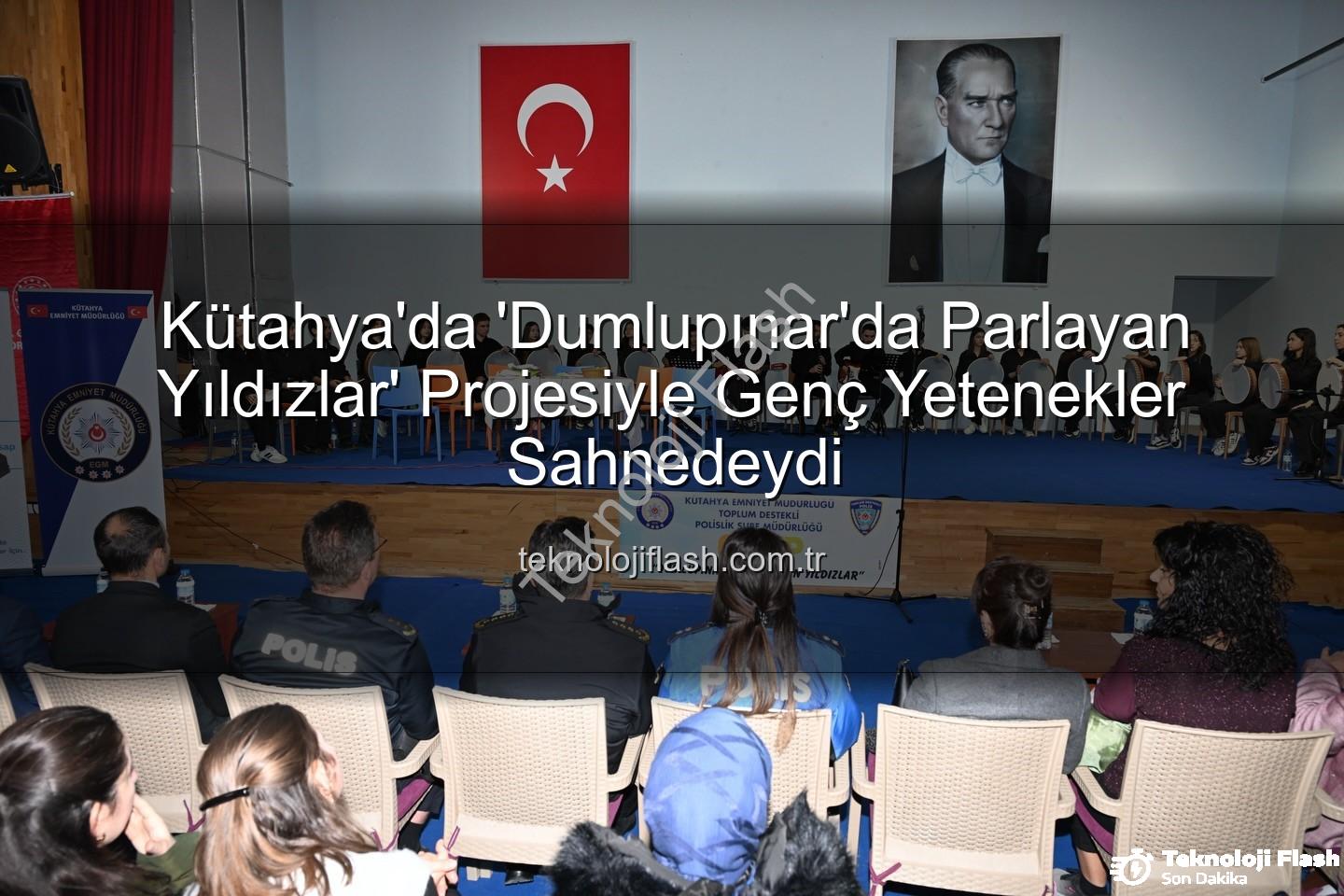 Dumlupınar'da Parlayan Yıldızlar - Kütahya'da 'Dumlupınar'da Parlayan Yıldızlar' Projesiyle Genç Yetenekler Sahnedeydi