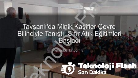 Tavşanlı’da Minik Kaşifler Sıfır Atık Yolculuğunda: Geleceğe Yeşil Bir Miras Bırakıyorlar